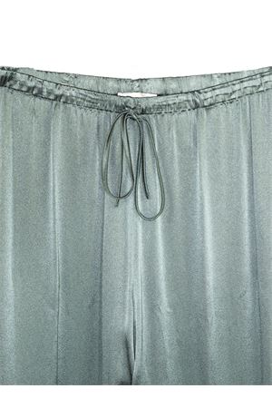 Pantalone verde in misto seta SEMI COUTURE | Y6SM38S291